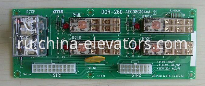 Relay Board for LG Sigma Elevators DOR-260